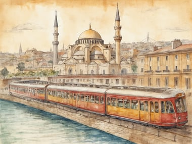 Entdecke die Luxusreise von Paris nach Istanbul