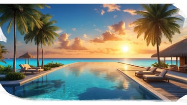 Malediven: Olhuveli präsentiert den längsten Pool