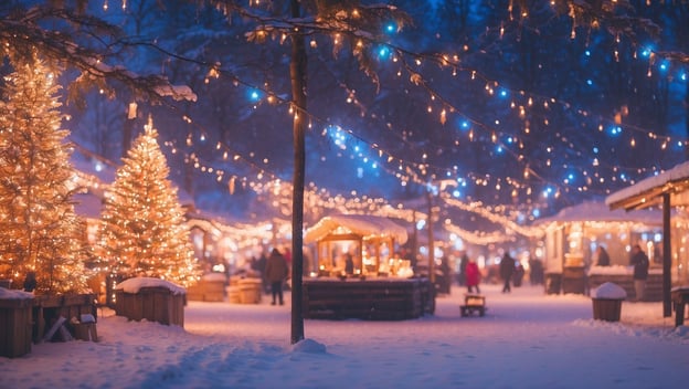 Winterliche Veranstaltungen und festliche Stimmung