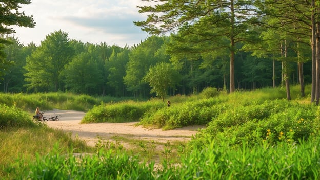 Aktivitäten am Strand und in der Natur