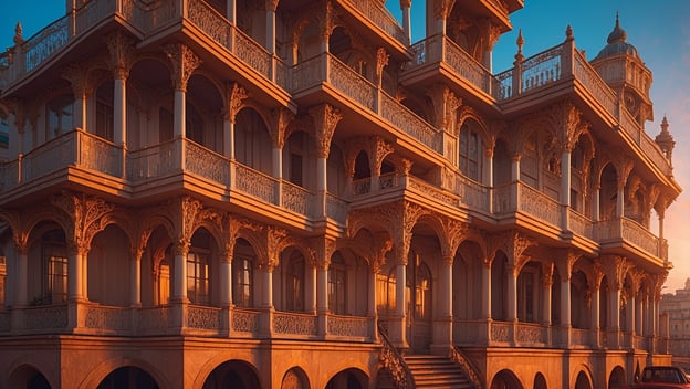 Entdecke die historische Bäderarchitektur
