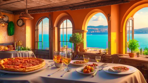 Das Ambiente: Mediterranes Flair an der Ostsee