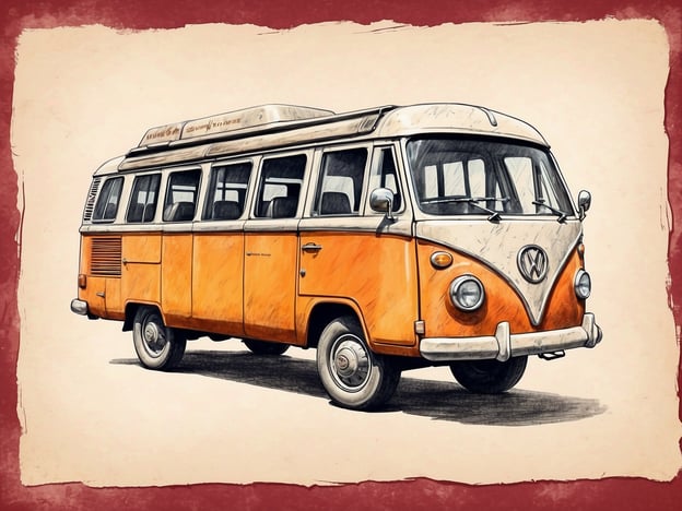 Auf dem Bild ist ein orangefarbenes VW-Bus-Modell zu sehen. In Reykjavik könnte man mit einem solchen Fahrzeug fantastisches Abenteuer erleben. Einige Aktivitäten, die man unternehmen kann, sind:1. **Roadtrip entlang der Südküste**: Entdecken Sie Wasserfälle wie Seljalandsfoss und Skógafoss oder erkunden Sie schwarze Sandstrände wie Reynisfjara.2. **Nordlichter beobachten**: Im Winter kann man mit einem Camper durch die Umgebung reisen, um die beeindruckenden Nordlichter zu sehen.3. **Camping**: Der VW-Bus könnte als perfektes mobiles Zuhause dienen, während Sie die vielen Naturwunder Islands erkunden.4. **Stadtrundfahrt**: In Reykjavik selbst kann man wunderschöne Orte wie die Hallgrímskirkja und die Harpa Konzerthalle besuchen.5. **Baden in heißen Quellen**: Besuchen Sie die Blaue Lagune oder andere natürliche heiße Quellen in der Umgebung.So bietet ein VW-Bus tolle Möglichkeiten für Abenteuer und Entdeckungen in und um Reykjavik!