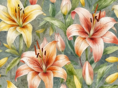Lilien: Respekt und тов dankbarkeit in Blütenform