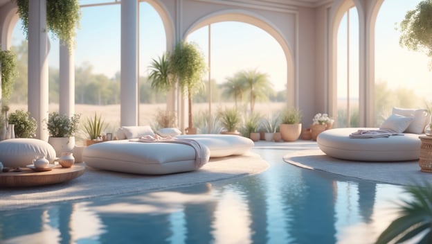 Wellness und Erholung in der orientalischen Oase
