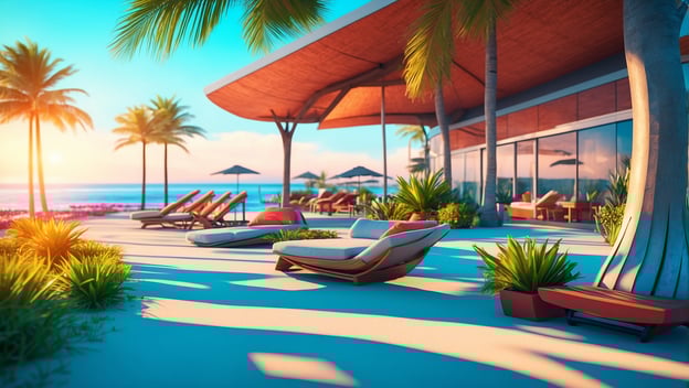 Das Kaiserstrand Beachhotel im Detail