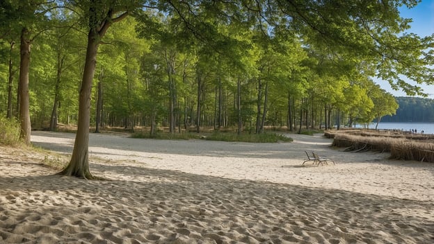 Die perfekte Lage der Nautic Usedom Dünenhäuser