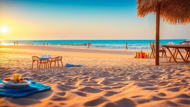 Ideale Lage direkt am Strand