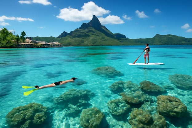 Wassersportparadies Bora Bora