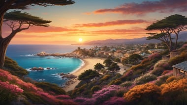 Erfrischen in Monterey: Luxus im Frühling
