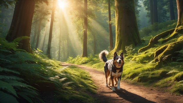 Die richtige Wanderstrecke für deinen Hund finden