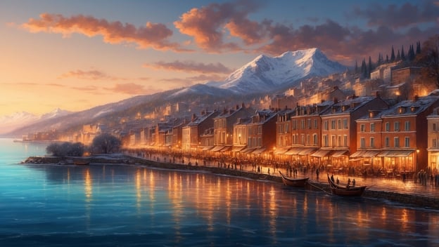 Romantische Ausflüge an die Küste