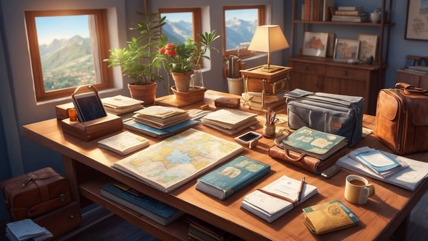 Organisation vor der Abreise