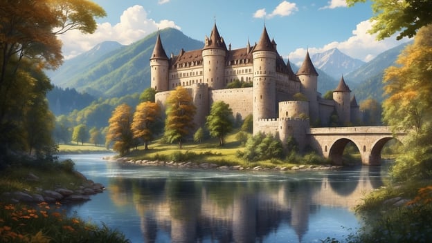 Romantische Flusslandschaften im Zschopautal