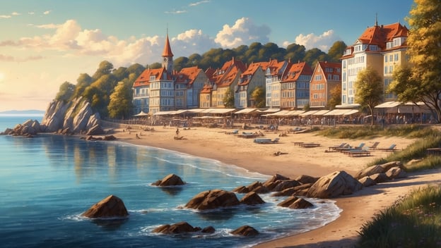 Entspannte Küstenorte an der Ostsee