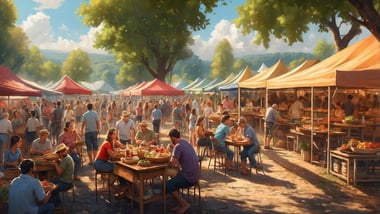Schlemme in Tennessee: Die heißesten Foodfeste 2025
