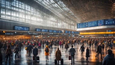 Streikchaos in Belgien: Flüge und Bahnen fallen aus