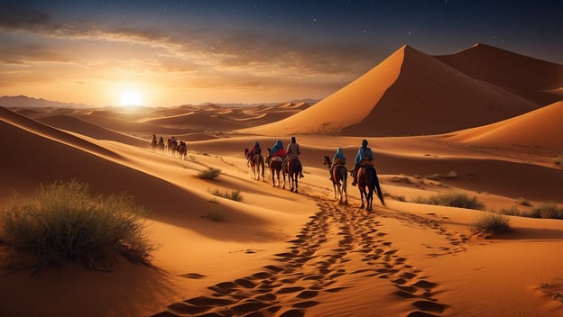 Warum die Erg Chebbi Wüste der perfekte Ort für dein Wüstencamp ist