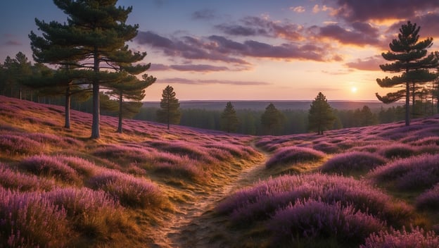 Entdecke die beeindruckende Natur der Lüneburger Heide