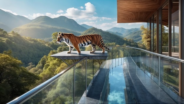 Besondere Highlights: Skywalk Tigerblick