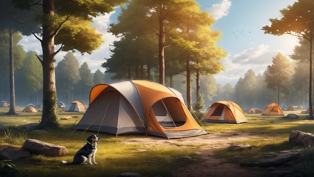 Hundefreundlicher Campingplatz für vierbeinige Begleiter
