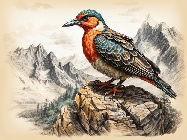 Auf dem Bild ist ein farbenfroher Vogel zu sehen, der auf einem Felsen sitzt. Dies könnte an Aktivitäten in der Natur rund um Riga erinnern, wie zum Beispiel:1. **Vogelbeobachtung**: Rund um Riga gibt es viele Naturschutzgebiete, in denen man verschiedene Vogelarten beobachten kann.2. **Wandern**: Die Wälder und Hügel in der Umgebung bieten malerische Wanderwege, ideal für die Erkundung der einheimischen Tierwelt.3. **Fotografie**: Die beeindruckende Landschaft und die vielfältige Flora und Fauna sind perfekte Motive für die Naturfotografie.4. **Picknicks in der Natur**: Viele Parks und Grünflächen laden dazu ein, die Natur zu genießen und Entspannung im Freien zu finden.Diese Aktivitäten bieten eine großartige Möglichkeit, die Schönheit der Natur rund um Riga zu erleben.