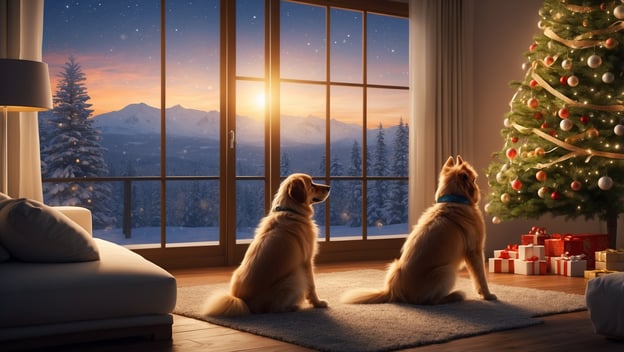 Vorbereitung auf den Jahreswechsel mit Hund