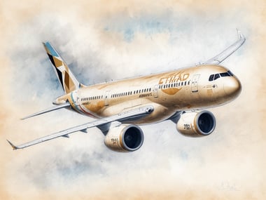 Etihad Airways startet mit neuem Airbus A350-1000 durch!