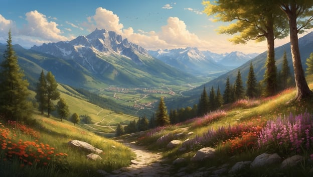 Lebendige Naturvielfalt zwischen den Alpenhängen entdecken