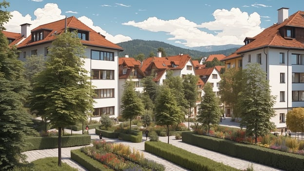 Bernau das praktizierte Bauhaus im Wohnquartier