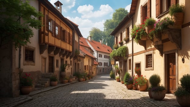 Wohnformen und Stadtplan der Brüdergemeine