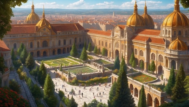 UNESCO Mathildenhöhe erleben Kunstvoller Spaziergang durch ein Gesamtkunstwerk