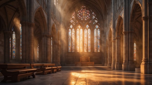 Im Licht der Fenster Schönheit und Stille entdecken