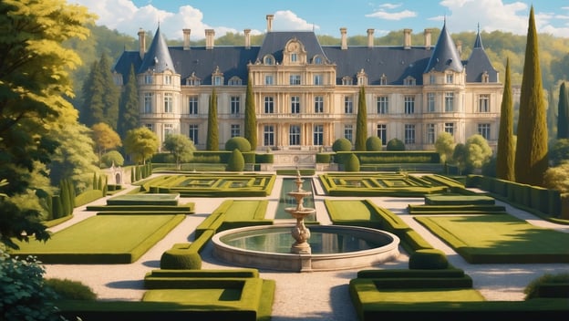 Vom streng geschnittenen Parterre zur sanften Parklandschaft