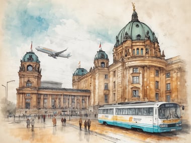 Berlin stressfrei entdecken mit einem privaten Flughafentransfer