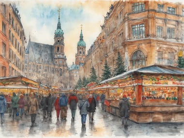 Berliner Weihnachtsmärkte und Stadt-Highlights bei einem geführten Rundgang entdecken