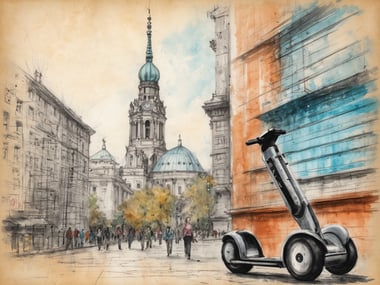 Berlin per Segway entdecken bei einer einstündigen Tour