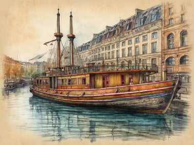Historische Bootstour durch das Berliner Stadtzentrum erleben