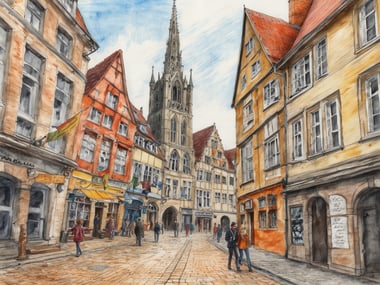 Münster auf eigene Faust entdecken bei einer geführten Tour