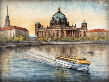 Erlebe Berlin vom Wasser aus bei einer E-Boat Sightseeing Tour