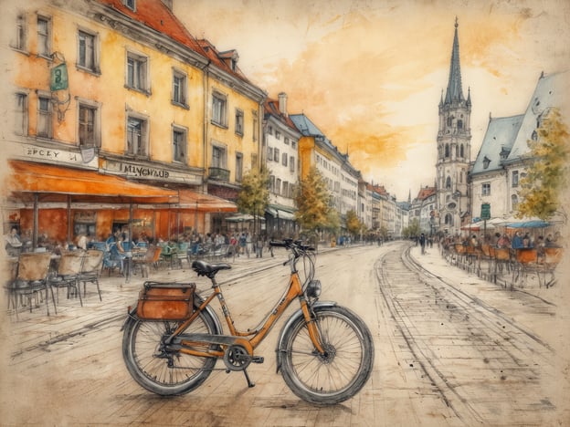 Erkunde München mit dem Elektrofahrrad