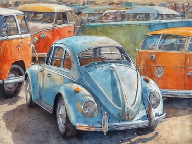 "Erlebe 3.500 VW-Klassiker beim MaikäferTreffen 2025" (58 Zeichen)