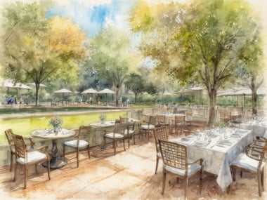 Hyde Park Garden: Sommeressen im exklusiven Stil
