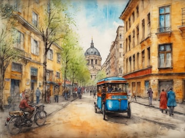 Erkunde Berlin in einer privaten Rikscha-Tour mit Hotelabholung