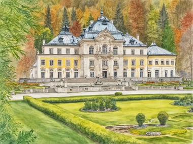 Entdecke Schloss Linderhof bei einer privaten Tagestour ab München