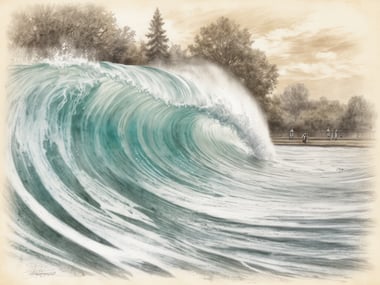 Surfe die Eisbachwelle in München bei deinem Junggesellenabschied
