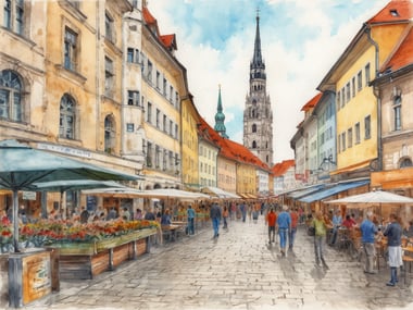 München entdecken bei einer Stadtführung und Biergarten-Rundgang