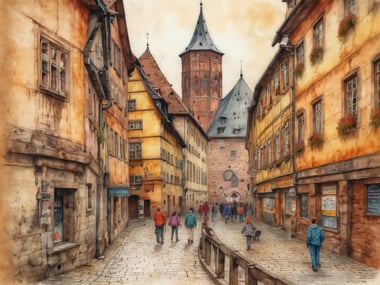 Entdecke Nürnberg bei einer Tagestour ab München mit dem Zug