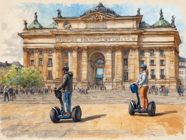 Entdecke Leipzig auf dem Segway bei einer geführten Tour zum Völkerschlachtdenkmal