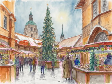 Entdecke Münchens Weihnachtsmärkte bei einer geführten Tour mit Kostproben